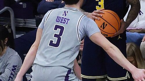 Michigan Wolverine’s Elliot Cadeau Is Sports Man Of April Leading Michigan’s Championship Triumph