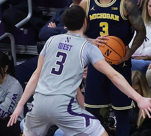 Michigan Wolverine’s Elliot Cadeau Is Sports Man Of April Leading Michigan’s Championship Triumph