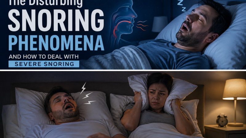 The Disturbing Snoring Phenomena — And How to Deal With Severe Snoring